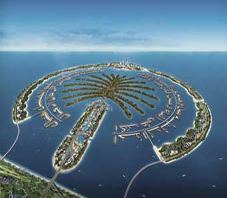 dubai, palm island